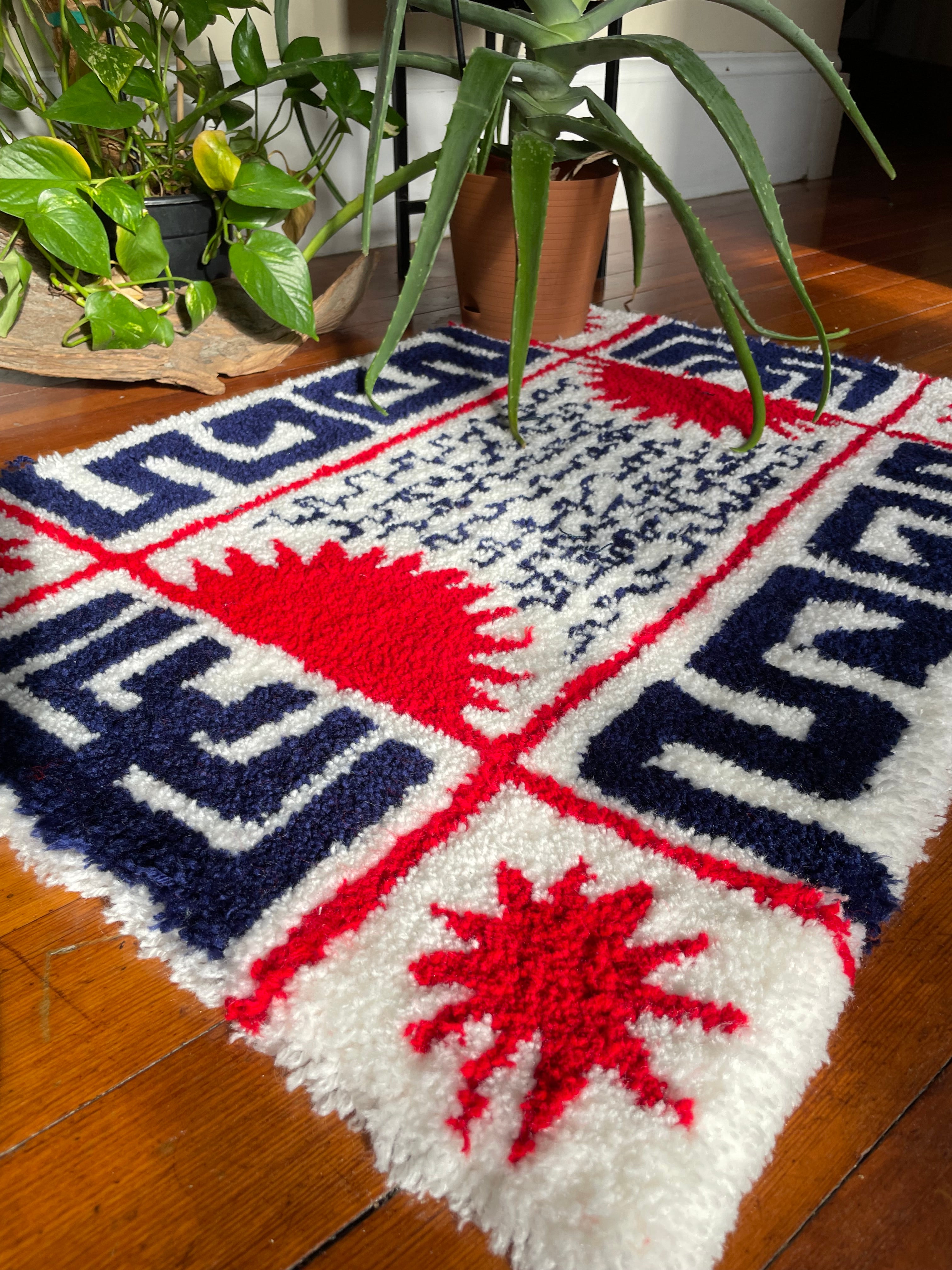 Electric Sun Rug
