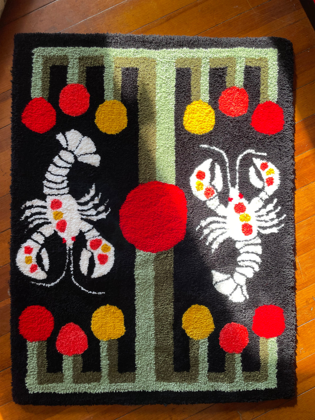 Ghost Lobsters Rug
