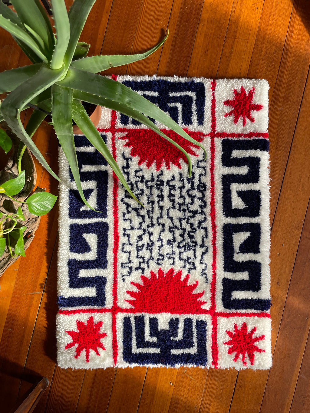 Electric Sun Rug